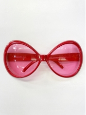 Big Red Pimp Glasses - Party Glasses Novelty Glasses